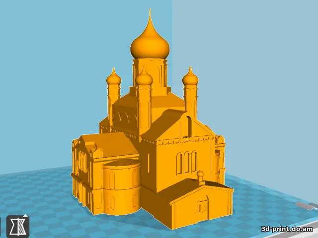 3D-модель "Успенская церковь (Ставрополь)"