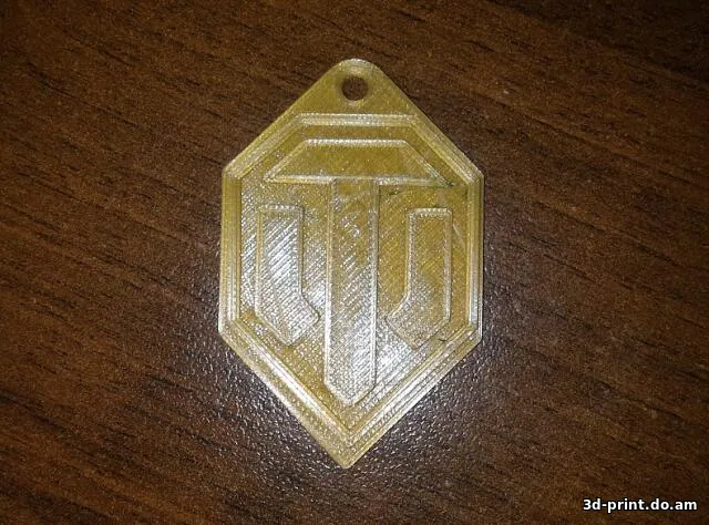 3D-модель "Логотип WOT"