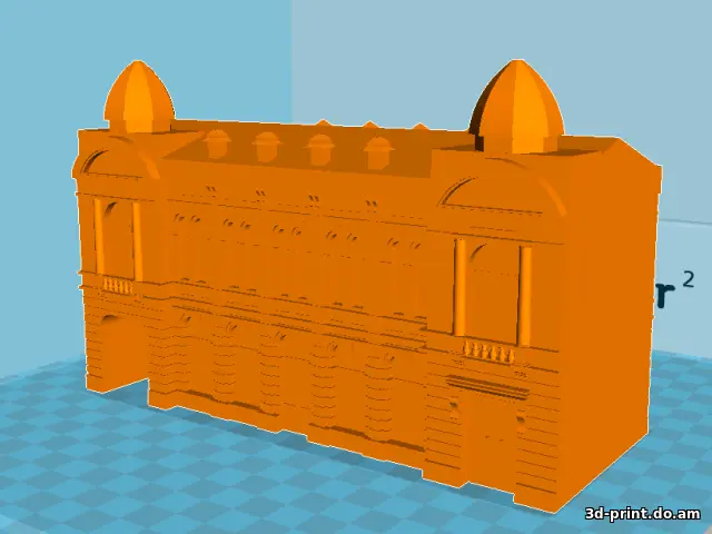 3D-модель "Купеческий клуб (Ставрополь)"