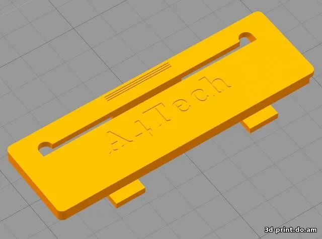 3D-модель "Крышка мышки A4Tech (изменённая)"