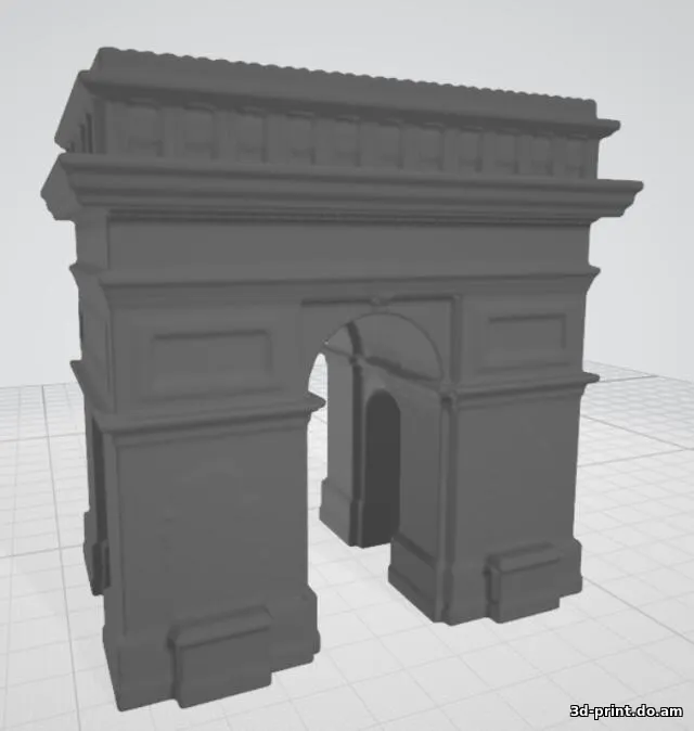 3D-модель "Триумфальная арка"
