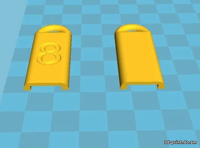 3D-модель "Корпус для флешки 8 Гб."