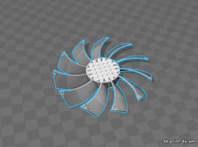 3D-модель "Fan / Вентилятор PC"