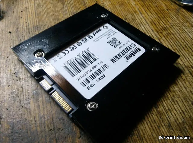 3D-модель "Переходник для SSD диска, в настольный ПК"
