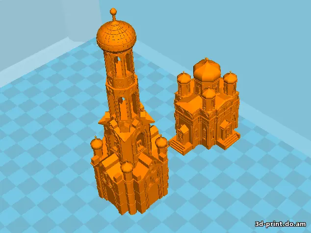 3D-модель "Казанский собор (Ставрополь)"