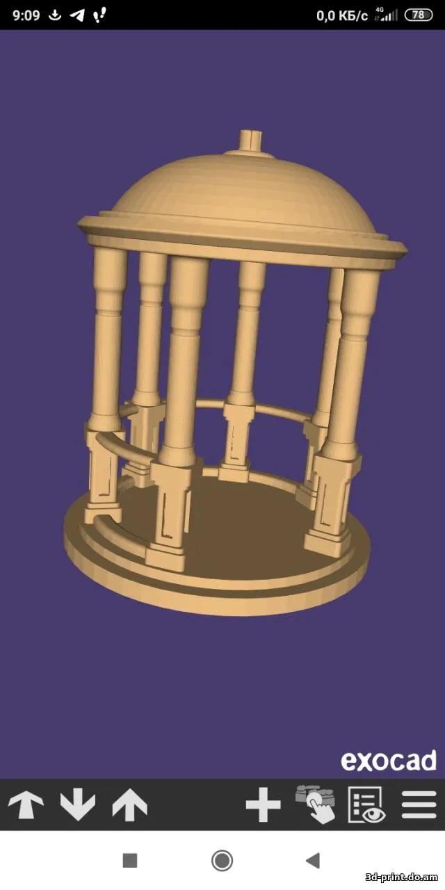 3D-модель "Ротонда"