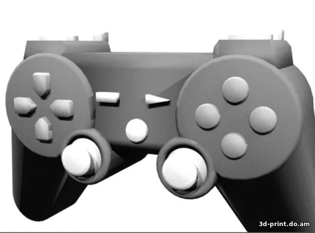 3D-модель "Джойстик, PS3 Game Controller"