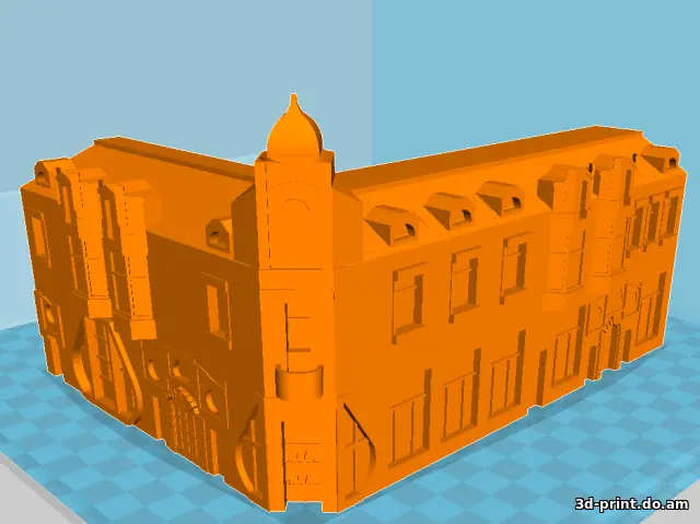 3D-модель "Аптека Байгера (Ставрополь)"