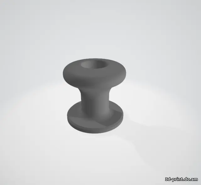 3D-модель "Ручка на мебель под саморез"