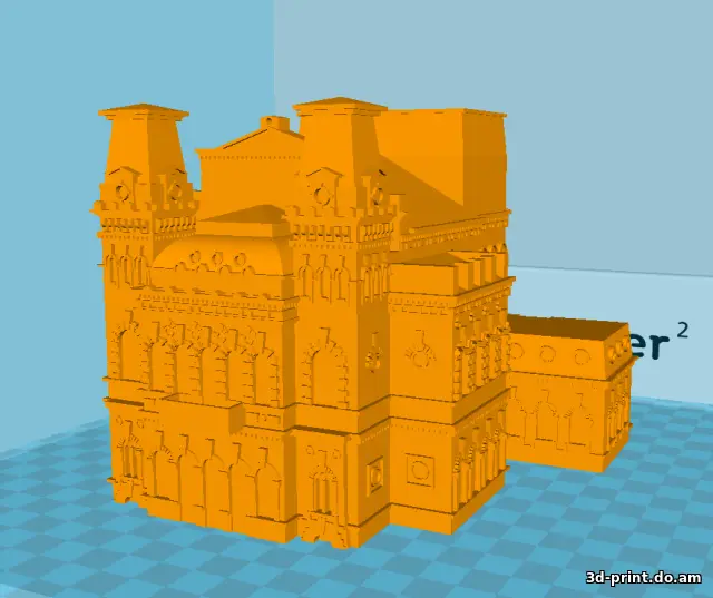 3D-модель "Кисловодская филармония (курзал)"