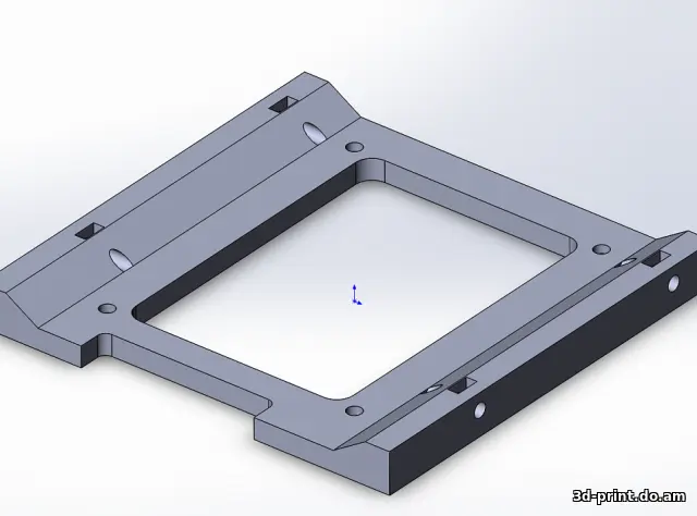 3D-модель "Переходник для SSD диска, в настольный ПК"