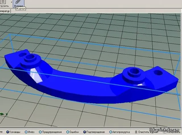 3D-модель "Переходник AMD - Intel"