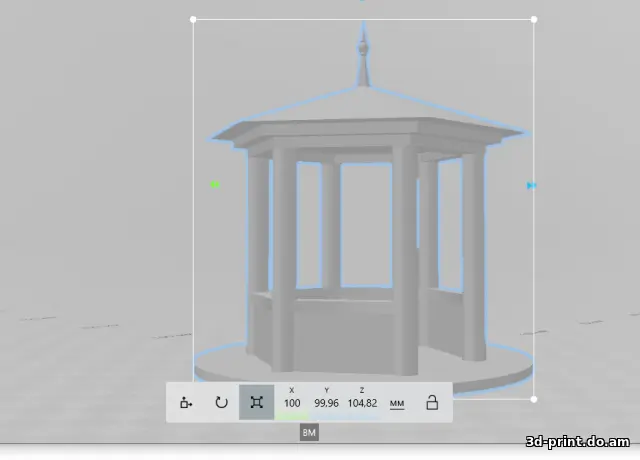3D-модель "Ротонда"