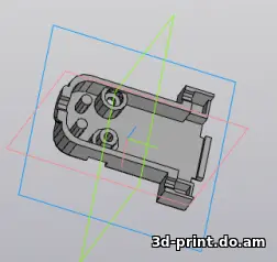 3D-модель "Корпус для COM или VGA порта"
