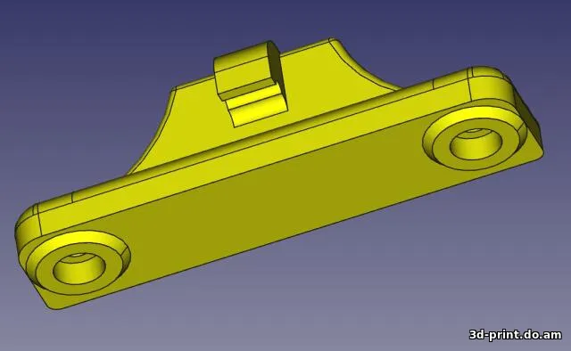 3D-модель "Крепление радиатора AM2 - AM3+, FM1 - FM2+"