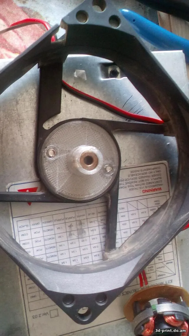 3D-модель "Ремкомплект для вентилятора 80х80"