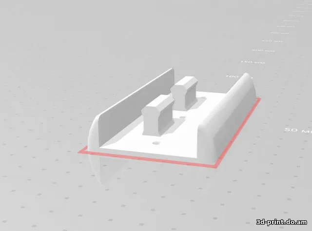 3D-модель "Подставка вертикальная для ps4"