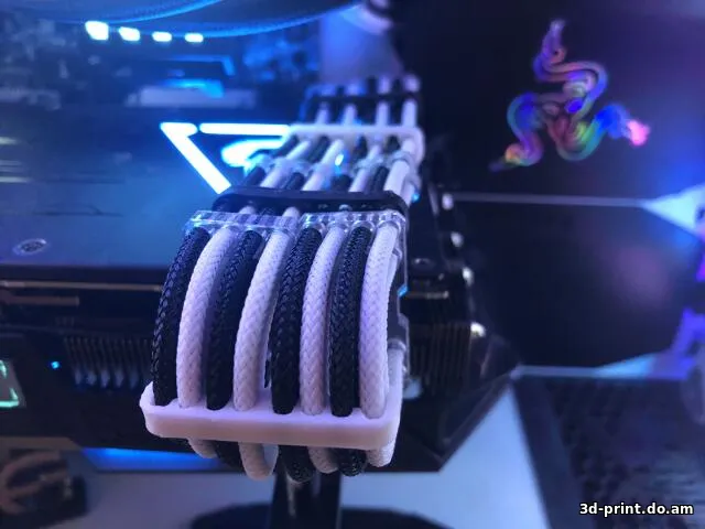 3D-модель "Гребёнка для проводов питания GPU"