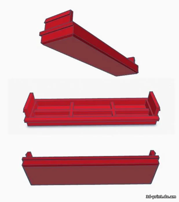 3D-модель "Заглушка отсека 3,5 для корпуса Chieftec DG-01"