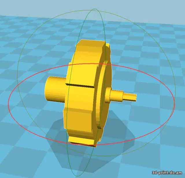3D-модель "Колесико мышки"