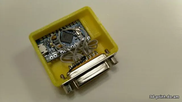 3D-модель "Переходник GamePort/USB"