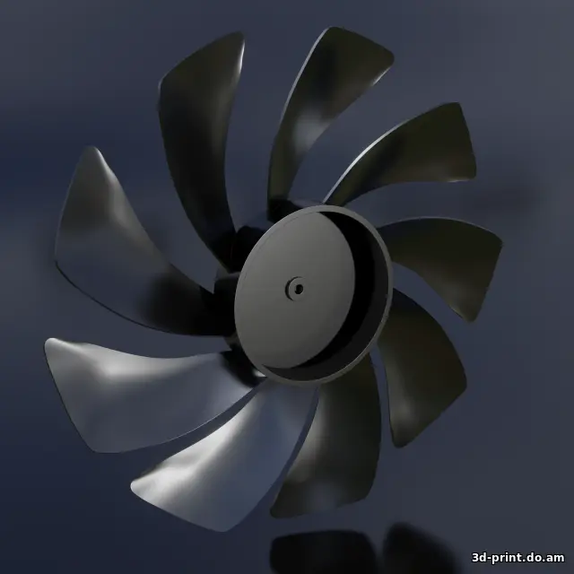 3D-модель "Лопасти кулера"
