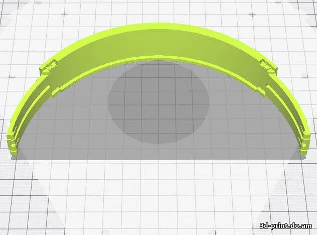 3D-модель "Дужка наушников DEXP H-311" 3D-модель "Дужка наушников DEXP H-311"