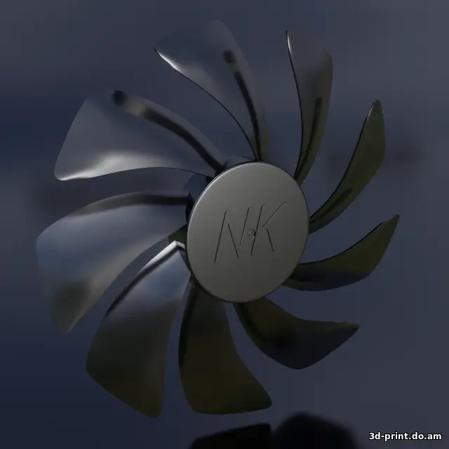 3D-модель "Лопасти кулера"