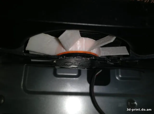 3D-модель "Крыльчатка вентилятора для видеокарты"