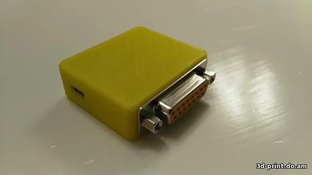 3D-модель "Переходник GamePort/USB"