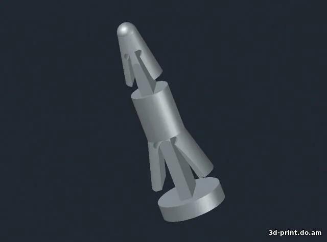 3D-модель "Стойка для электронной платы"