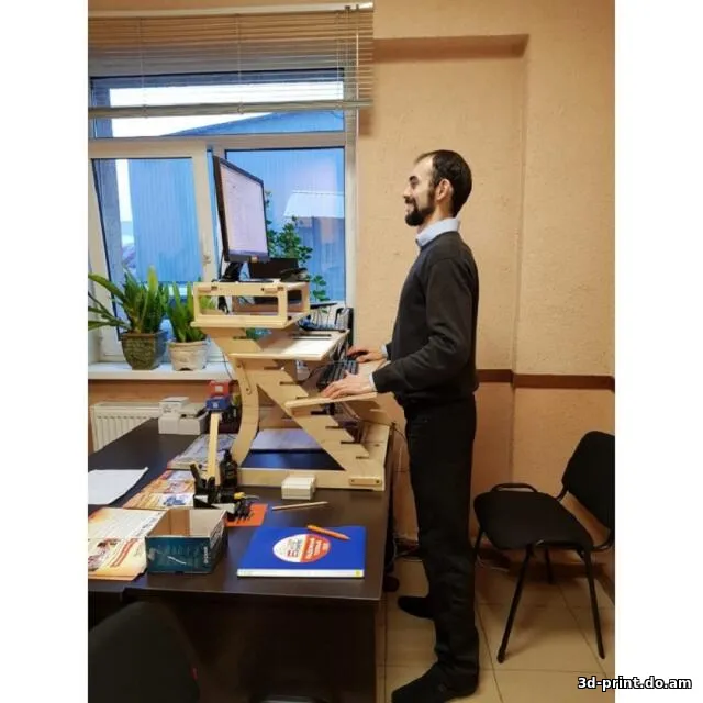 3D-модель "Стойка для ноутбука" 3D-модель "Стойка для ноутбука"