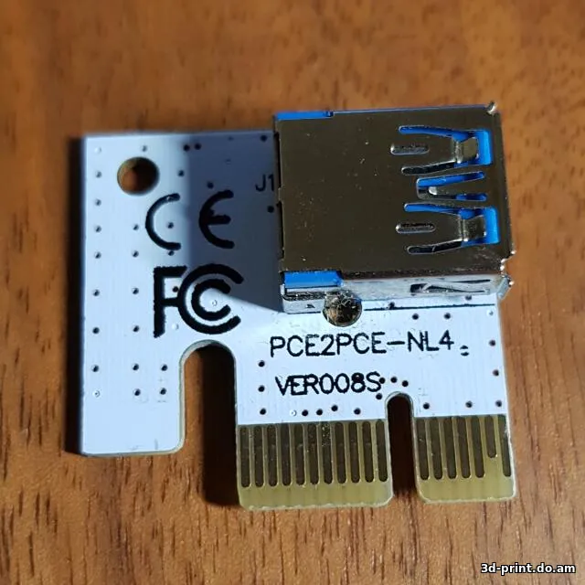 3D-модель "PCI-E riser lock for PCE2PCE-NL4 VER08S"