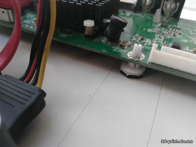 3D-модель "Клипса для платы"