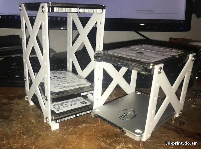 3D-модель "Стойка для HDD 2.5'' вертикальная"