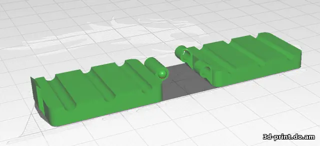 3D-модель "Держатель для провода"