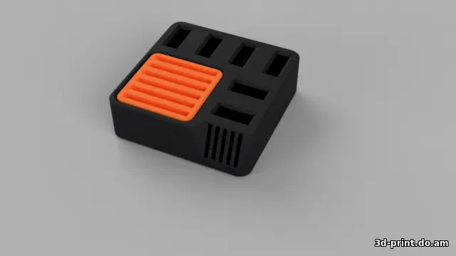 3D-модель "USBxSD HOLDER"