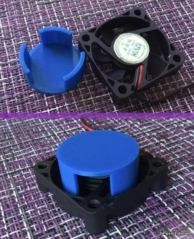 3D-модель "Колпачок для выпрессовки крыльчатки неразборного вентилятора"