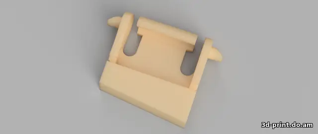 3D-модель "Ножка клавиатуры Bloody B188"