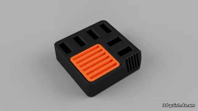 3D-модель "USBxSD HOLDER"