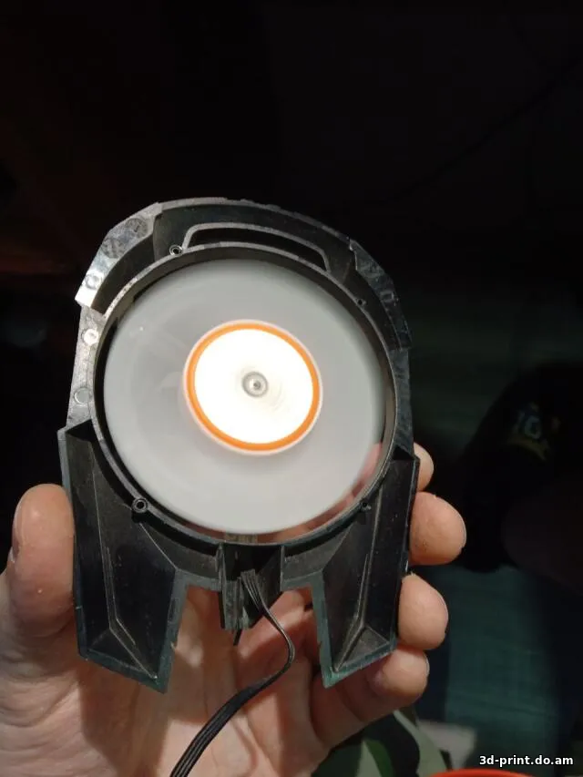 3D-модель "Ремонтная крыльчатка для вентилятора видеокарты GTX550Ti (76мм)"