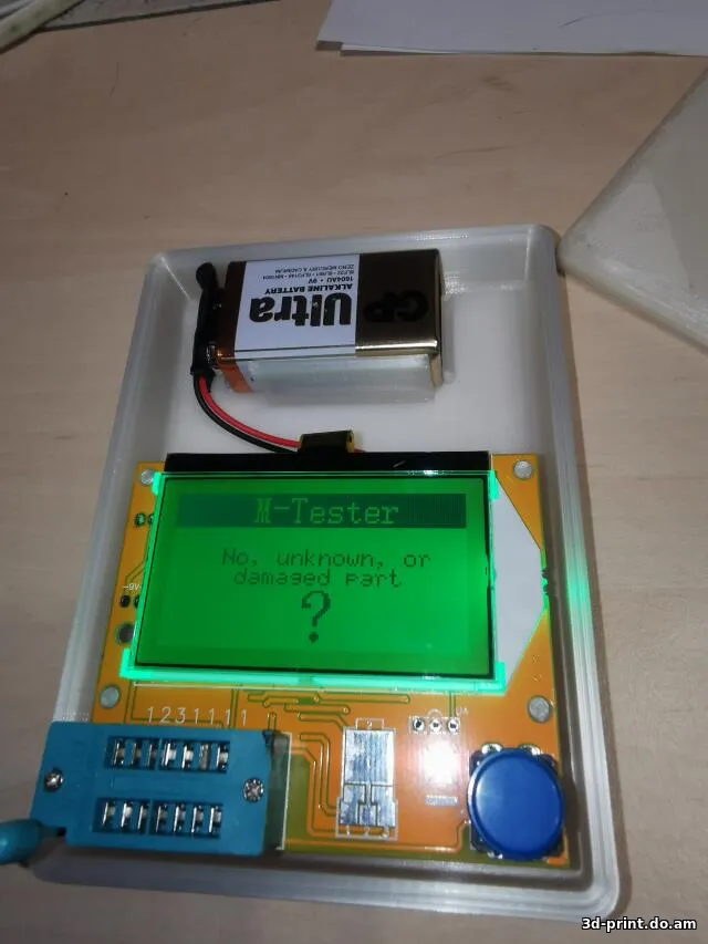 3D-модель "Корпус измерителя конденсаторов RLC LCR-T4"