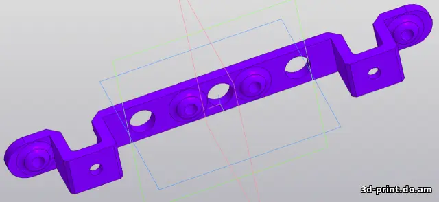 3D-модель "Переходник SSD/HDD с 2,5" на 3,5""