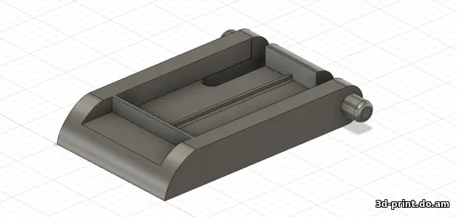 3D-модель "Ножка для ремонта клавиатуры Logitech K120"