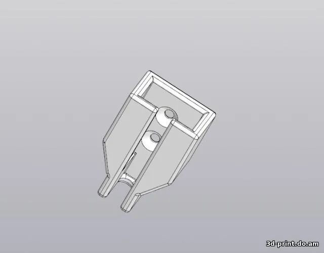 3D-модель "Держатель удлинителя USB" 3D-модель "Держатель удлинителя USB"