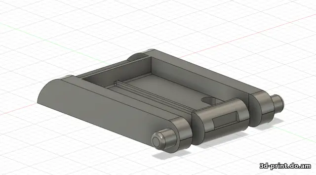 3D-модель "Ножка для ремонта клавиатуры Logitech K120"