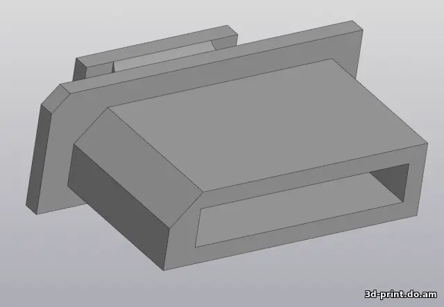 3D-модель "Заглушка Display Port"