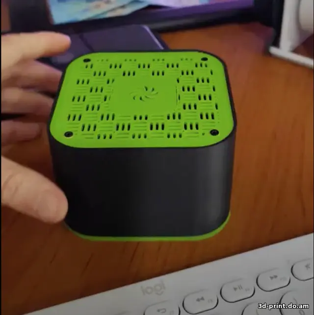 3D-модель "Корпус умной колонки (для голосового управления умным домом)"