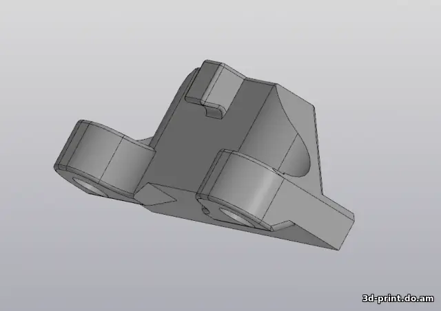 3D-модель "Крепление (рамка) кулера процессора сокета AM3, AM3+"