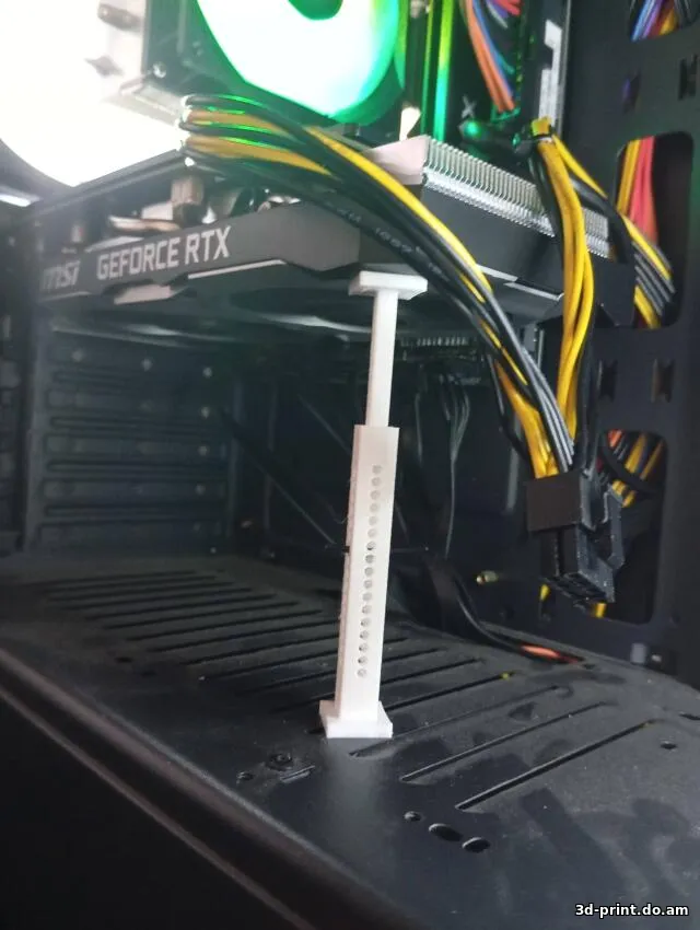 3D-модель "РЕГУЛИРУЕМАЯ СТОЙКА ДЛЯ ПОДДЕРЖКИ ВИДЕОКАРТЫ"